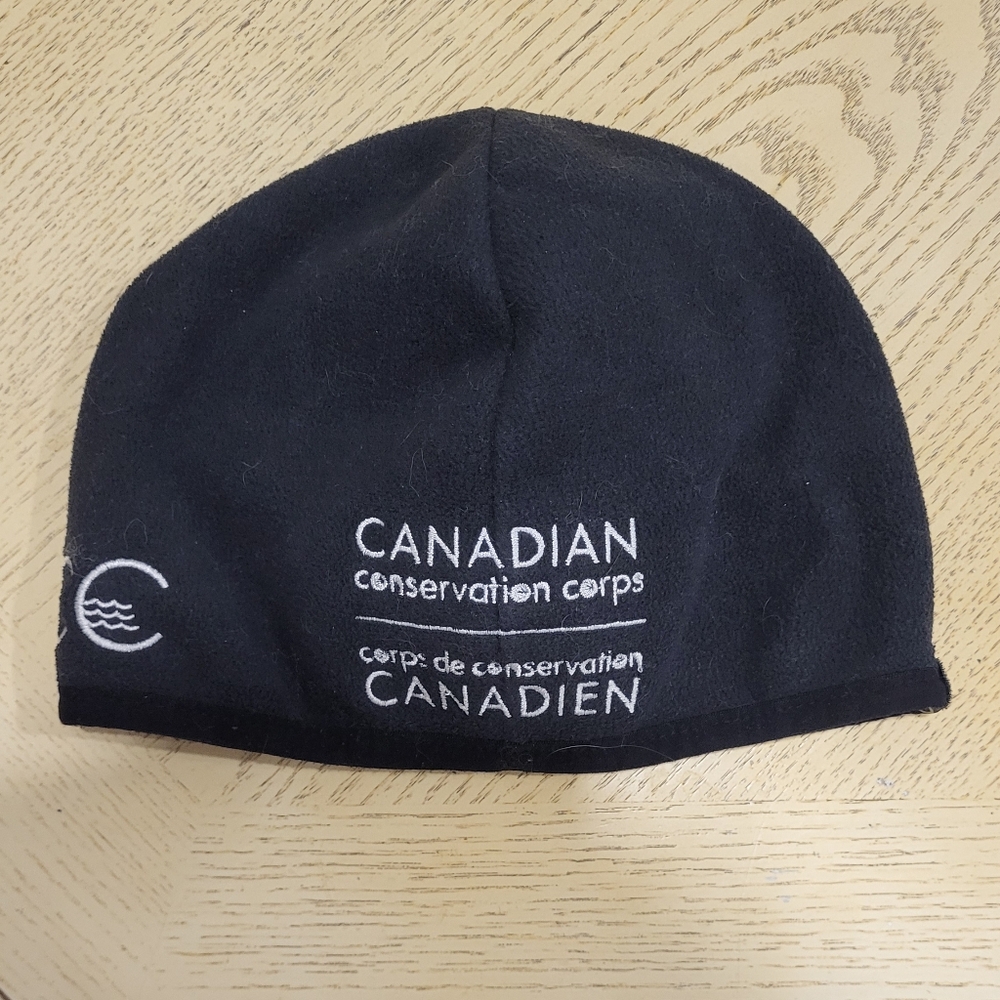Unisex Canadian Conservation Corps Black Beanie